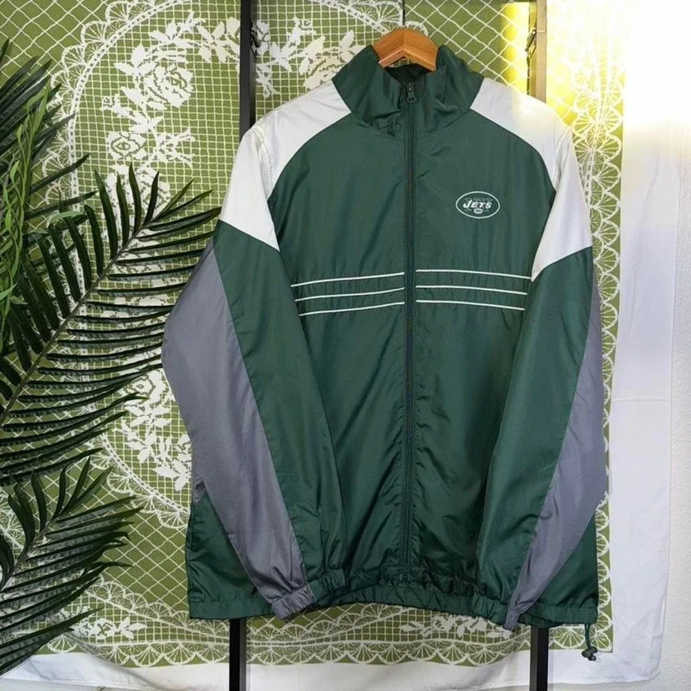 Vintage Reebok New York Jets Windbreaker - Sports Illustrated SI Edition - La...